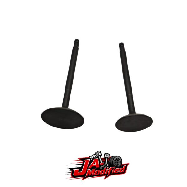 JA Modified Nissan TB48 Stainless Steel Black Nitride Intake Valves
