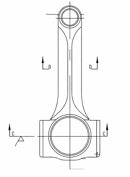 JA Modified X-Series Forged Rod – Yamaha XMAX 300